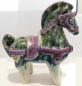 Preview: Keramik Figur Pferd Bitossi Italy seltene bunte Farben L20 H24cm