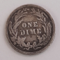 Preview: 1 One Dime 1906 USA Silber 900 2,29g Ø1,8cm