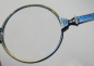 Preview: Altes Lorgnon Lorgnette Stielbrille Niello Silber 900 um 1900 (N)