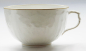 Preview: KPM Berlin Tasse Teetasse Reliefmuster Goldrand II. Wahl (N)