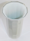 Preview: Vase Rosenthal Polygon Athene weiß Platinrand Design Wirkkala 19cm (N)