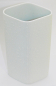 Preview: Vase Krautheim Rosetta Bisquitporzellan weiß Rautenform 20cm