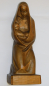 Preview: Holzfigur Madonna Mutter mit Kind signiert CI GI detailliert geschnitzt 46cm (N)