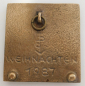 Preview: Bronze Relief Verkündigung an die Hirten Gott wird Mensch 1987 Butzon Bercker Limberg 6,2x6cm (N)