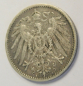 Preview: 1 Mark Deutsches Reich 1902 A Silber 900 5,47g Ø2,4cm