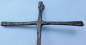 Preview: Bronze Kreuz Wandkreuz Inri reliefiert 23,5x16,5cm (N)