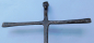 Preview: Bronze Kreuz Wandkreuz Inri reliefiert 23,5x16,5cm (N)