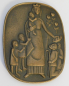 Preview: Bronze Relief Heilige Elisabeth von Thüringen 9,4x7,3cm (N)