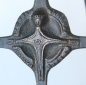 Preview: Bronze Kreuz Relief Jesus Konfirmation Kommunion Wandkreuz 14x12,5cm #a (N)