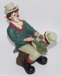 Preview: Gilde Figur Clown dann macht der Reiter plumps 16x7 H17cm