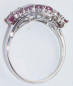 Preview: Edler Ring Silber 925 AG rote Edelsteine Gr.ca. 62 1/2 Ø20 (N)