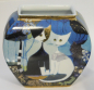 Preview: Vase Goebel Design Wachtmeister Katzen Micia e Micio Artis Orbis 14,8cm