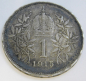 Preview: 1 Krone Österreich 1915 Silber 835 Ø2,3cm (N)