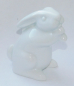 Preview: Porzellanfigur Hase Fürstenberg Jahreshase stehend weiß 7cm #8 (N)