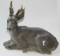 Preview: Porzellanfigur liegender Rehbock Royal Copenhagen Knud Kyhn 756 15,5x7 H13,5cm (N)