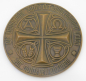 Preview: Alte Bronze Medaille Zur Goldenen Hochzeit Ev. Kirche Altpreussische Union 9,7cm (N)