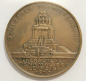 Preview: Original alte Bronze Medaille Patriotenbund Völkerschlachtdenkmal Leipzig 1913