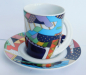 Preview: Espressotasse Rosenthal Cupola Nr. 4 Design Brigitte Doege bunt