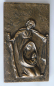 Preview: Bronze Relief Heilige Familie Maria Josef Jesus Manfred Koehnen 16,3x9,5cm (N)