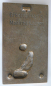 Preview: Bronze Relief Heilige Familie Maria Josef Jesus Manfred Koehnen 16,3x9,5cm (N)