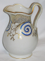 Preview: Jugendstil Keramikkrug Waschkrug Vase handbemalt Pearlware England wohl um 1900  (N)