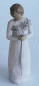 Preview: Willow Tree Figur Grateful - Dankbar Mädchen mit Blumen Susan Lordi 2004 22,5cm (N)