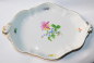 Preview: Schale Meissen Neubrandenstein Blume 2 Schleifstriche 29x19,5cm (N)