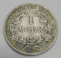 Preview: 1 Mark Deutsches Reich 1874 D Silber 900 5,33g Ø2,4cm