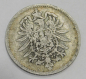 Preview: 1 Mark Deutsches Reich 1874 D Silber 900 5,33g Ø2,4cm