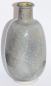 Preview: Art Deco Keramik Vase Richard Uhlemeyer hellgrau marmoriert 19cm (N)