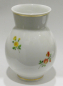 Preview: Vase Meissen Deutsche Blume Bunte Blume handbemalt I. Wahl handbemalt 10,5cm