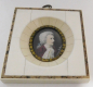 Preview: Miniaturbild Lupenmalerei Mozart 9,3x10,3cm signiert