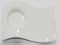 Preview: Villeroy & Boch New Wave Partyplate Untertasse weiß 20x14cm