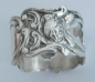 Preview: 6 Serviettenringe Rose Silber 800 Willy Schmitt Hanau Ø2,2 breit 1,6cm 45,4g