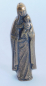 Preview: Kleine Bronze Skulptur Maria mit Kind Maria Laach signiert CF - Fischbach 7,5cm