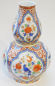 Preview: Vase AK Kaiser Ming Vögel Blumen orange-blau Kalebasse 25cm