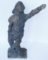 Preview: Bronze Skulptur Figur mit erhobenem Arm PMB Paul Müller-Brand Wiesbaden