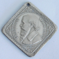 Preview: Alte Medaille Anhänger Friedrich Ludwig Jahn Erinnerung Turnfest 2,7x2,7cm