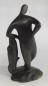 Preview: Figur an Baumstamm lehnender Mann Carl Auböck Wien Austria Bronze Mesing ? 12cm