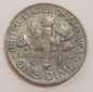 Preview: 1 One Dime 1963 USA Silber 900 2,39g Ø1,8cm