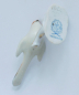 Preview: Kleine Porzellanfigur Miniatur Sittich Herend handpainted 7,2cm