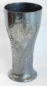 Preview: Original alter Jugendstil Becher Vase WMF Hirsch plastisch versilbert 17,5cm