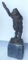 Preview: Bronze Skulptur Figur mit erhobenem Arm PMB Paul Müller-Brand Wiesbaden