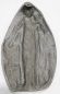 Preview: Eisenguß Relief Schutzmantelmadonna Kunstguss Entw. Egino Weinert 24x13,3cm