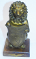 Preview: Skulptur Löwe Wappen Schild Luftwaffe Adler Inzinger 1945 Bronze Messing ?