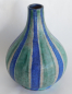 Preview: Keramik Vase Monika Maetzel Streifenmuster 17cm