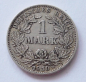 Preview: 1 Mark Deutsches Reich 1910 G Silber 900 5,48g Ø2,4cm