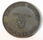 Preview: Medaille Deutsche Einheit 1990 Main-Taunus-Kreis Deutschlandkarte Berlin 3,5cm