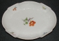 Preview: Schale Meissen Dulong Relief bunte Blume 25x19,2 II.Wahl (N)