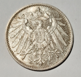 1 Mark Deutsches Reich 1915 A Silber 900 5,5g Ø2,4cm